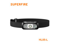 Superfire Lanterna de Cabeça 2W 110lm IP44 HL05-L Superfire Lanterna de Cabeça 2W 110lm IP44 HL05-L